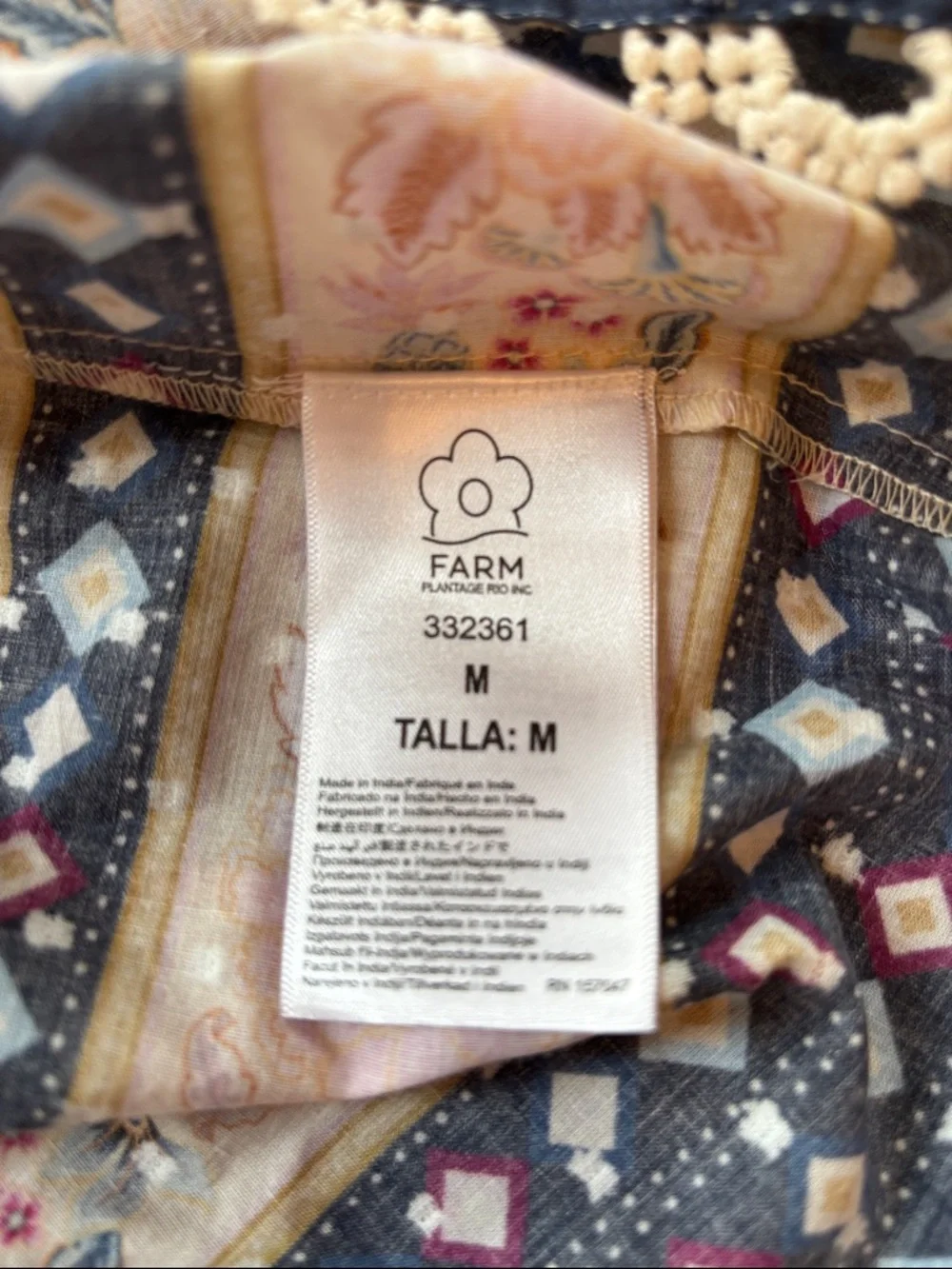 NWT FARM Rio Superbloom Tapestry Maxi Dress - Picture 12 of 12